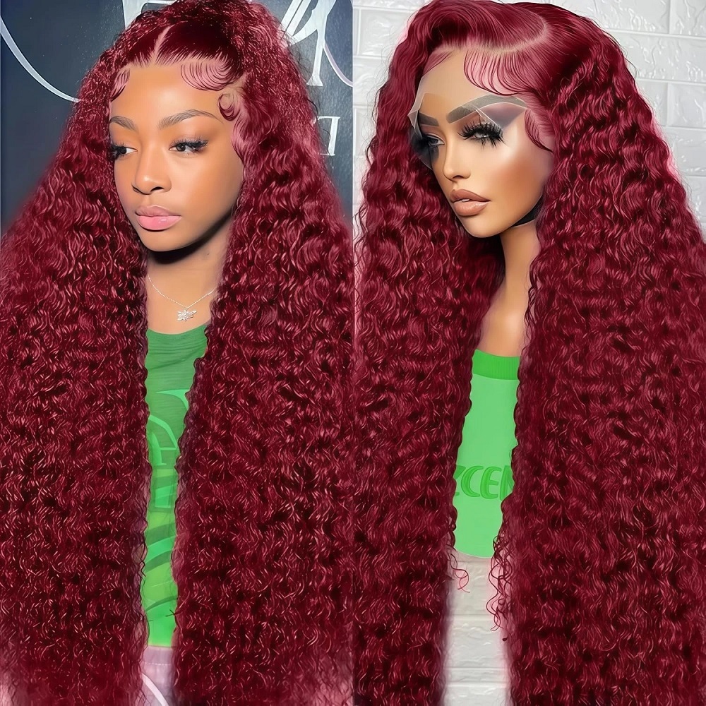 Lace Front Wigs - Perucas de Cabelo Humano com Ondas