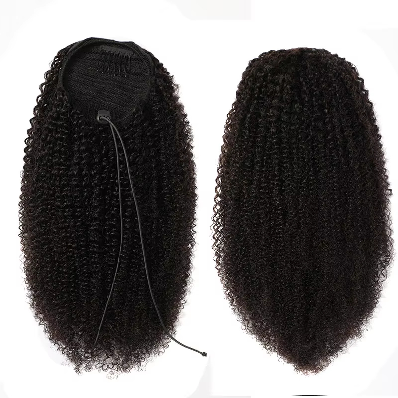 Extensão de rabo de cavalo com - Seamless Clip In Hair Extensions Human Hair avaliação e preço