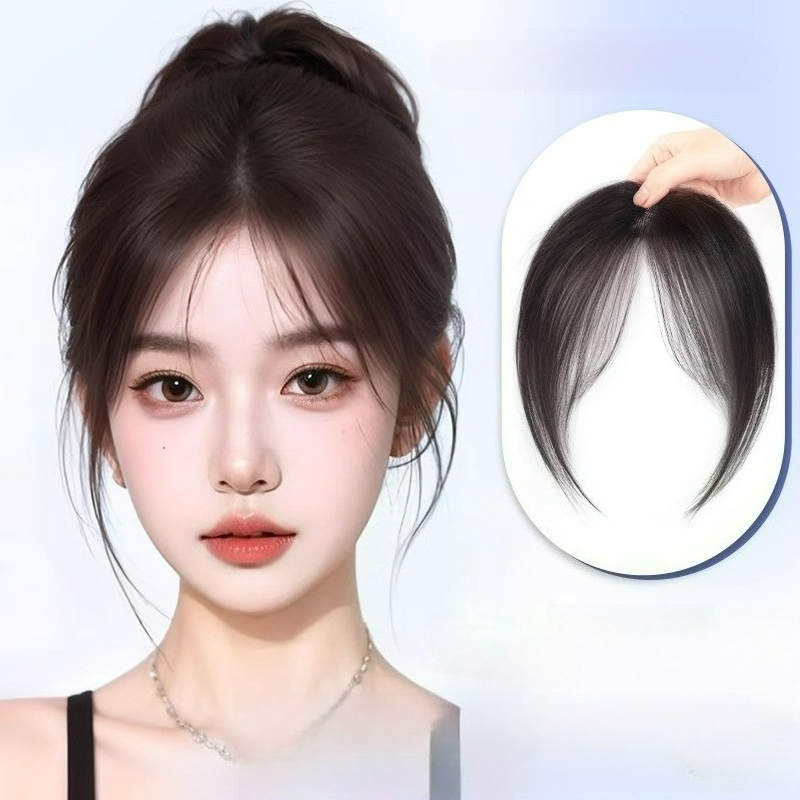 Ultra leve cabelo humano franj - Invisible Tape In Extensions Real Hair avaliação e preço