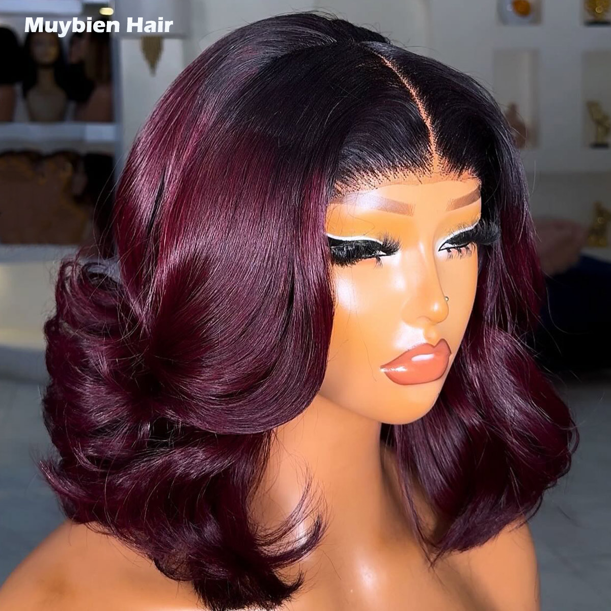 Peruca Bob Sem Cola Pronta par - Glueless Wear And Go Human Hair Wig avaliação e preço