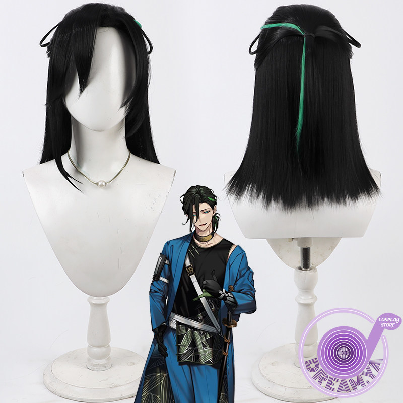 Peruca de Cosplay Sasanuki Tou - Synthetic Wigs avaliação e preço