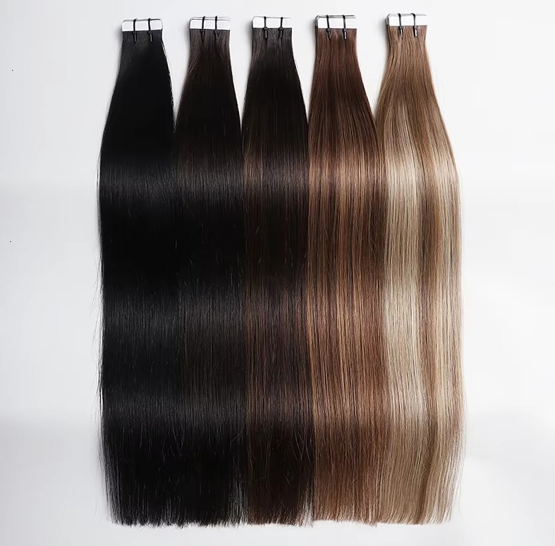 Extensões de Cabelo Humano com - Invisible Tape In Extensions Real Hair avaliação e preço